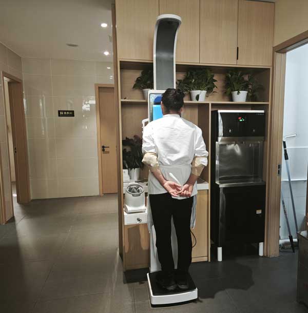 餐廳員工體驗多功能健康一體機 餐廳員工體驗多功能健康一體機