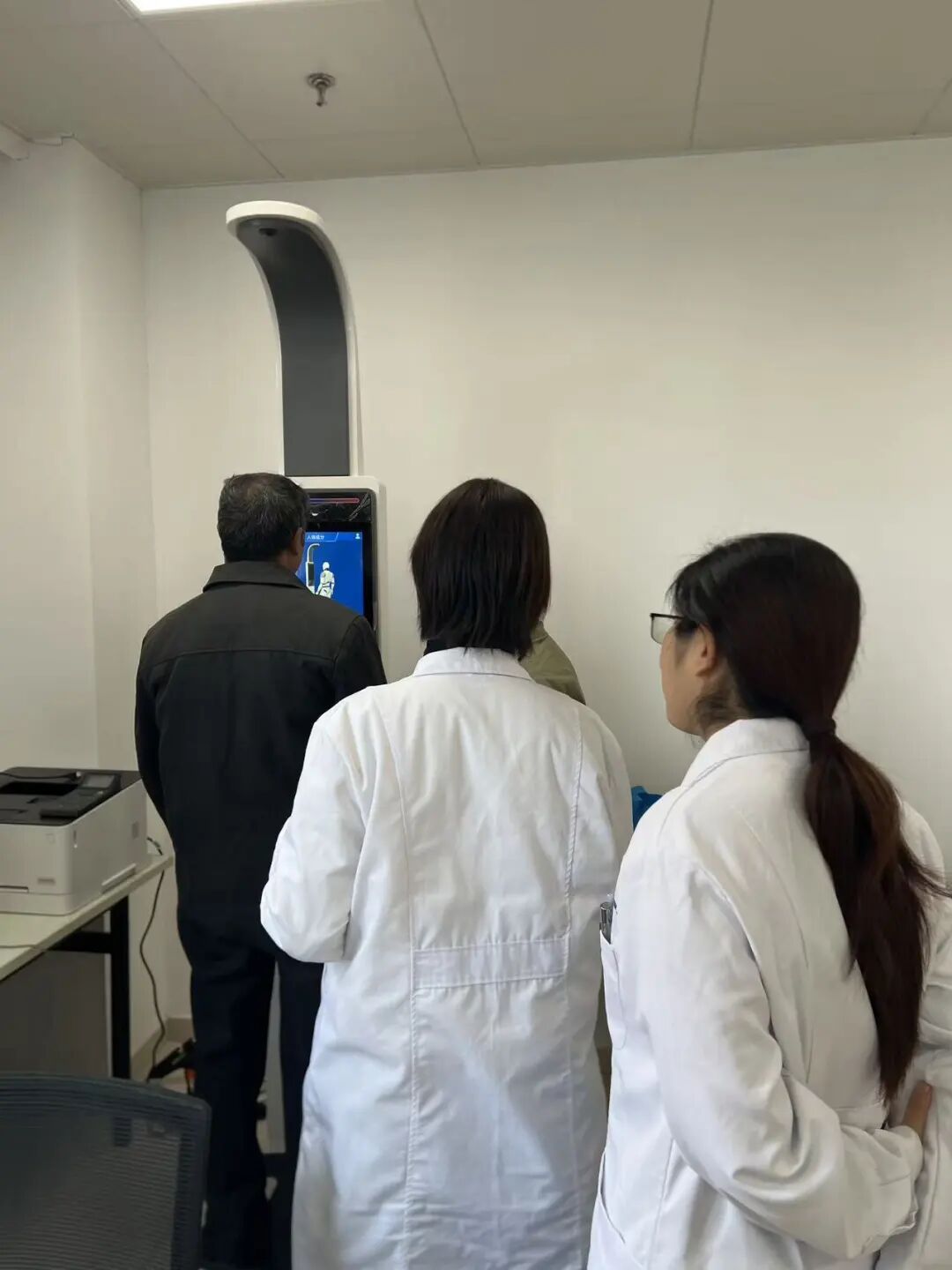 人體成分分析儀應用現場 人體成分分析儀應用現場